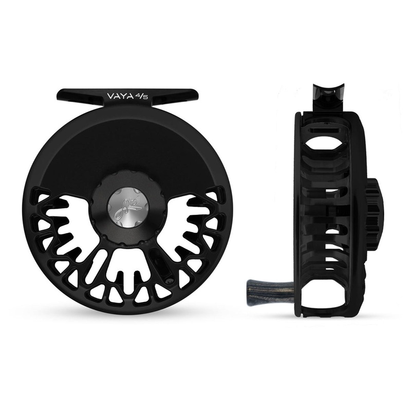 Abel Vaya Reel 4/5 Gloss Black with Ebony Handle