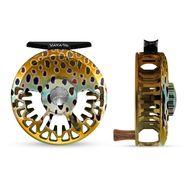 Abel Vaya Reel 5/6 Native Brown with Walnut Handle