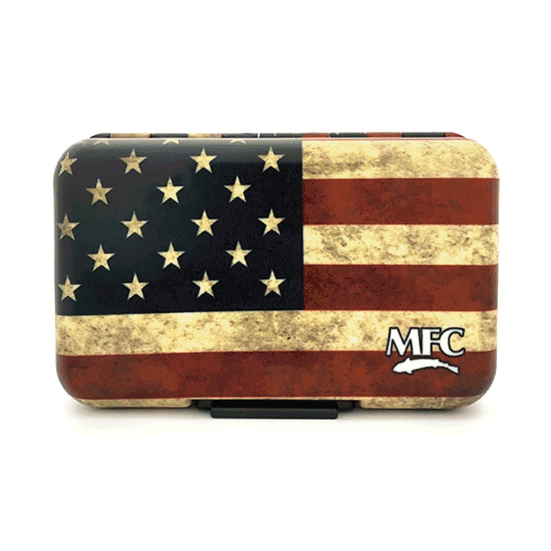MFC Fly Box – Poly (Optional Leaf) American Pride