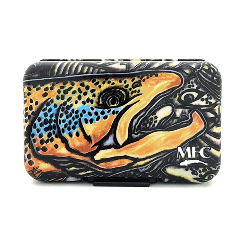 MFC Fly Box – Poly (Optional Leaf) Estrada’s Brown Trout