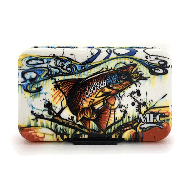 MFC Fly Box – Poly (Optional Leaf) Sharpe’s Struck Gold