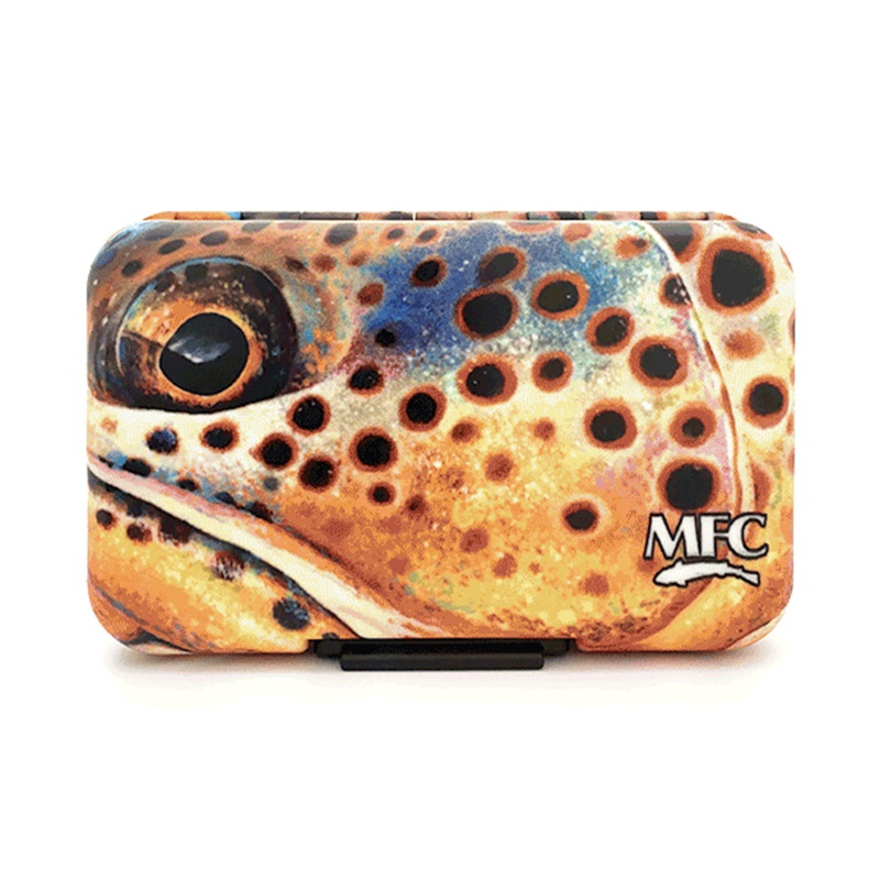 MFC Fly Box – Poly (Optional Leaf) Sundell’s October Brown Face