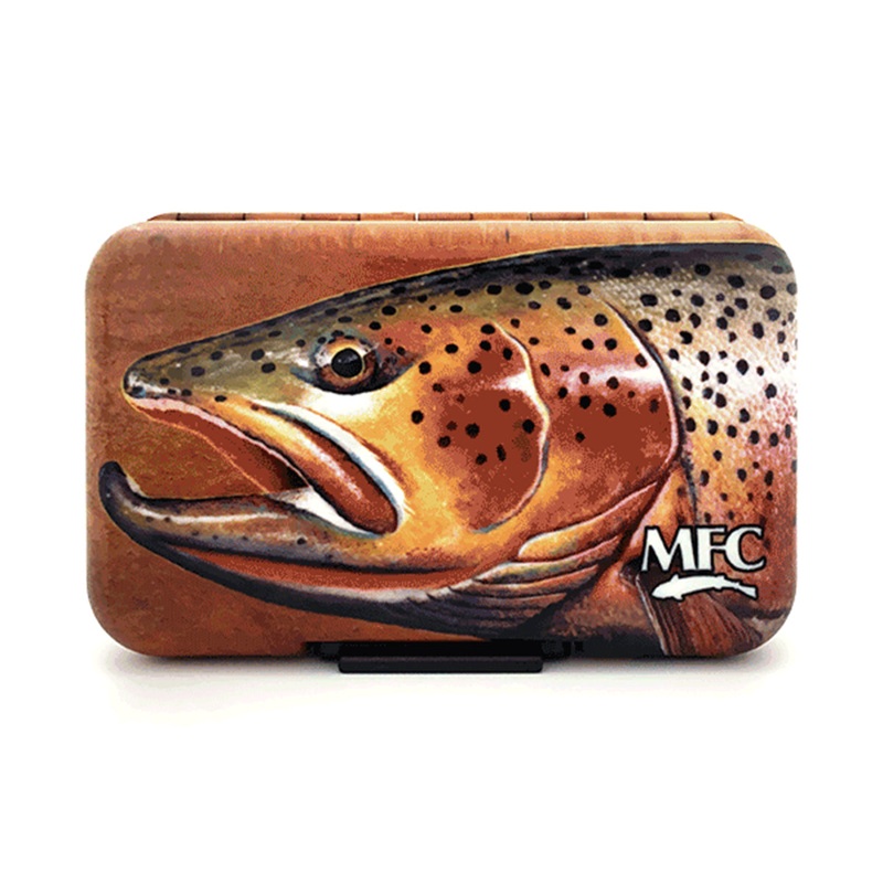 MFC Fly Box – Poly (Optional Leaf) Sundell’s River Flame Cutty