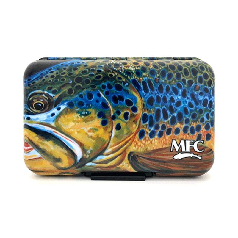 MFC Fly Box – Poly (Optional Leaf) Udesen’s Montana Brown