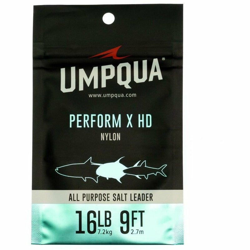 Umpqua Deceiver HD Backcountry Fluoro Leader w/ Shock Tippet – 9′