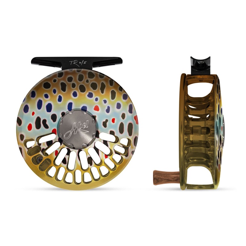 Abel TR Reel 4/5 Native Brown with Walnut Handle