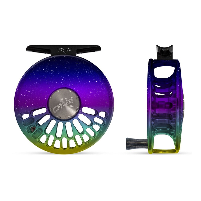 Abel TR Reel 4/5 Northern Lights Fade with Ebony Handle