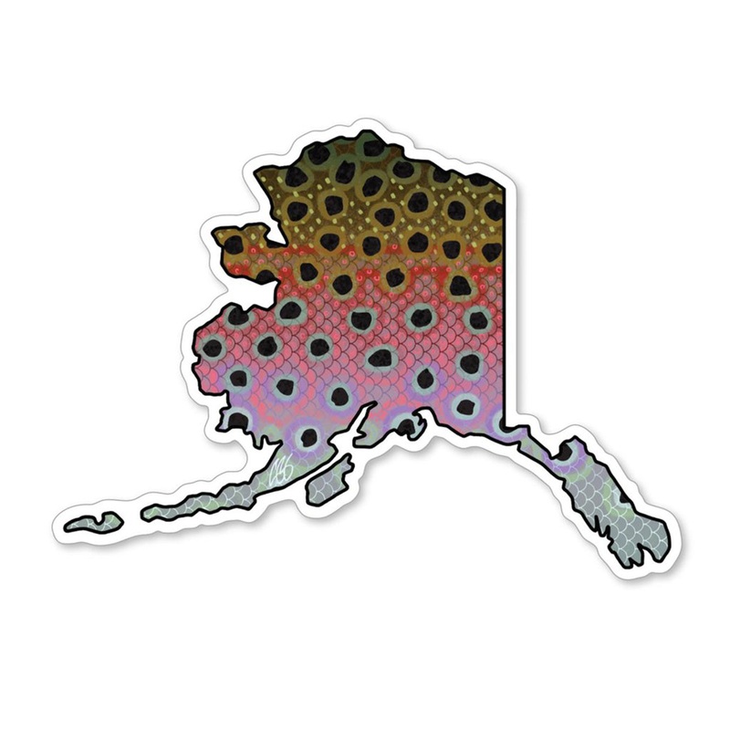 Alaska Rainbow Sticker