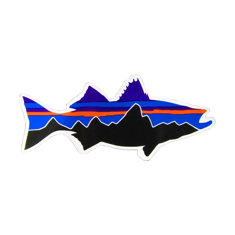 Patagonia Fitz Roy Striper Small Sticker