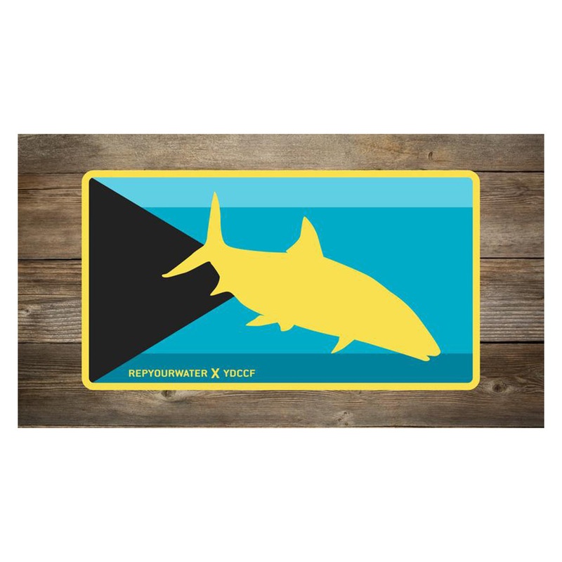 Rep Your Water Bahamas Bonefish Sticker