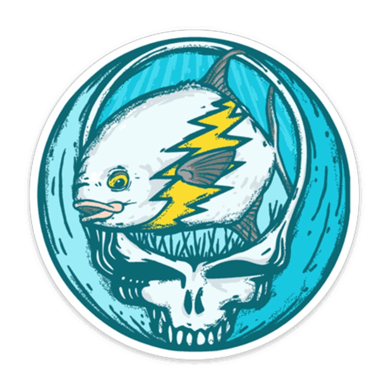Richard Blanco Steal Your Face Permit 4″ – Grateful