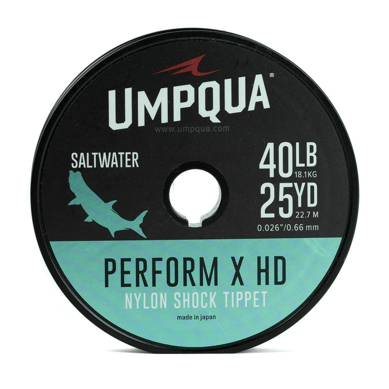 Umpqua Perform X HD Saltwater Shock Tippet – 25yds