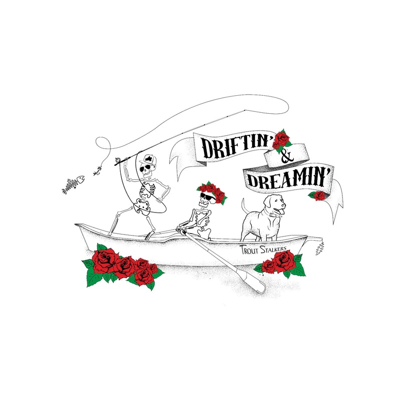 Driftin’ & Dreamin’ Sticker