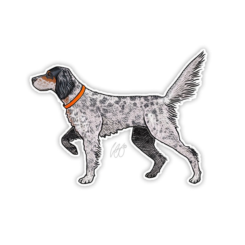English Setter Sticker