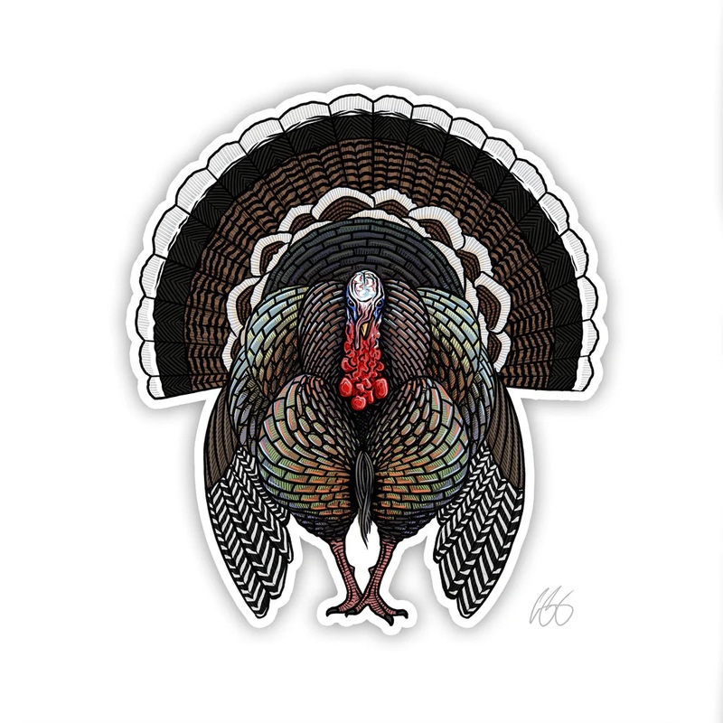 Merriam’s Turkey Sticker