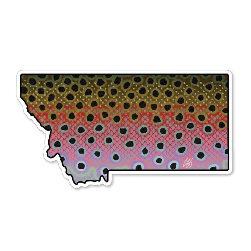 Montana Rainbow Sticker