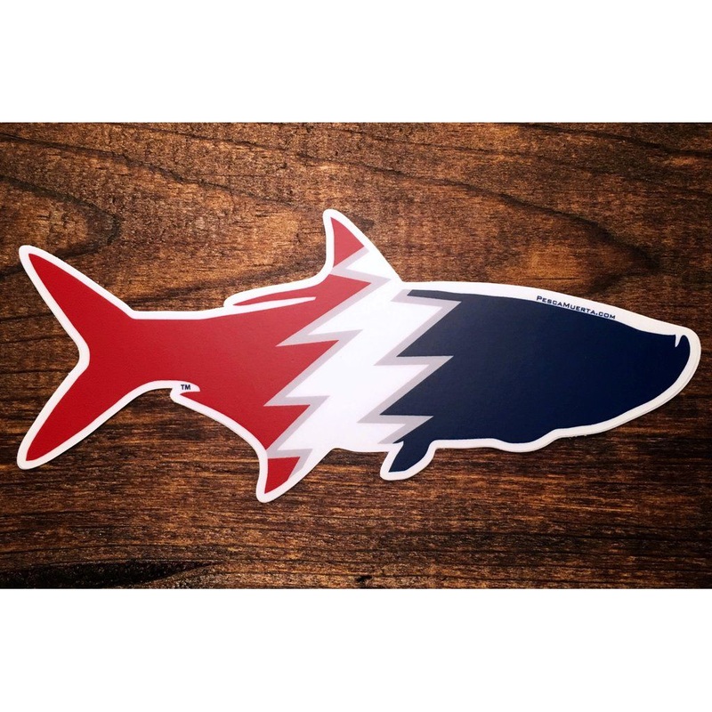Pesca Muerta Tarpon Sticker – Grateful