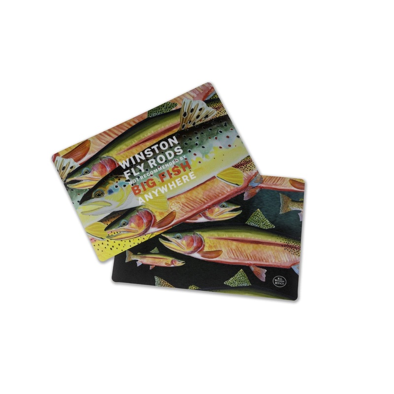 R.L. Winston Trout Mousepads Golden Trout