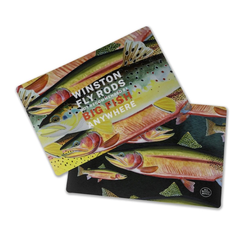 R.L. Winston Trout Mousepads “Not Recommended”
