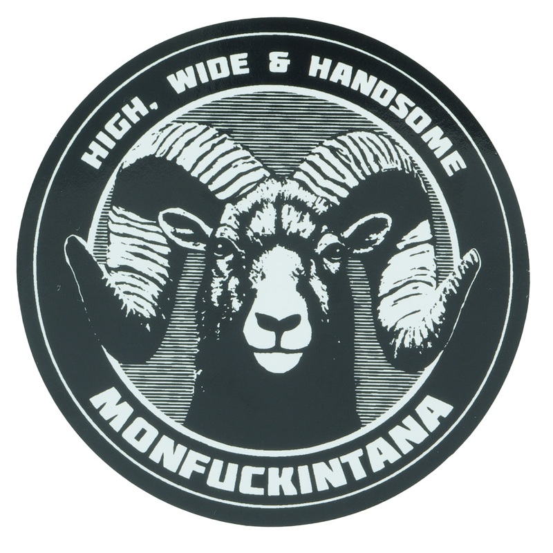 Statriot Designs High Wide & Handsome Ram Sticker