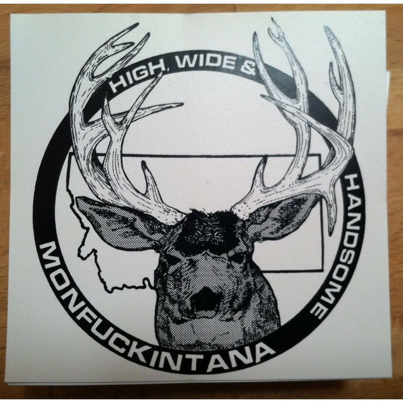 Statriot Designs High Wide Muley Sticker