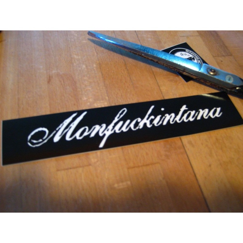 Statriot Designs Monfuckintana Sticker