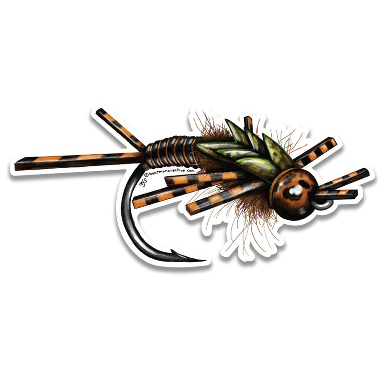Stonefly Sketch Sticker