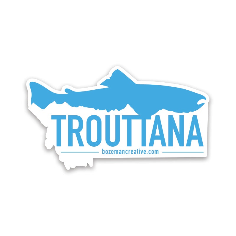 Trouttana Sticker