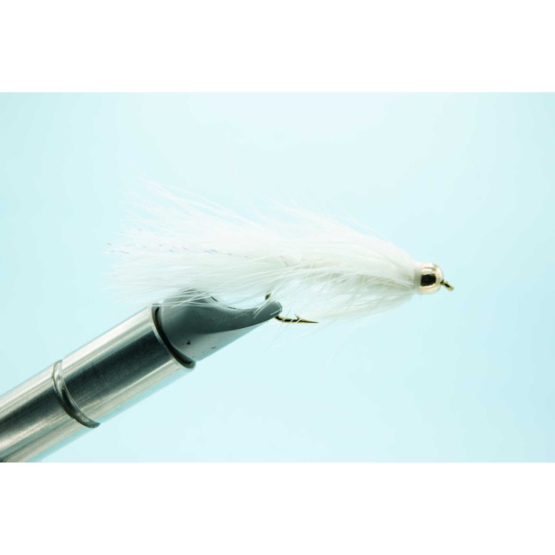 BH Wooly Bugger White #6