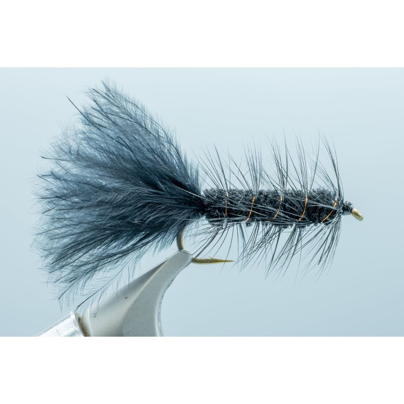 Wooly Bugger Black #8