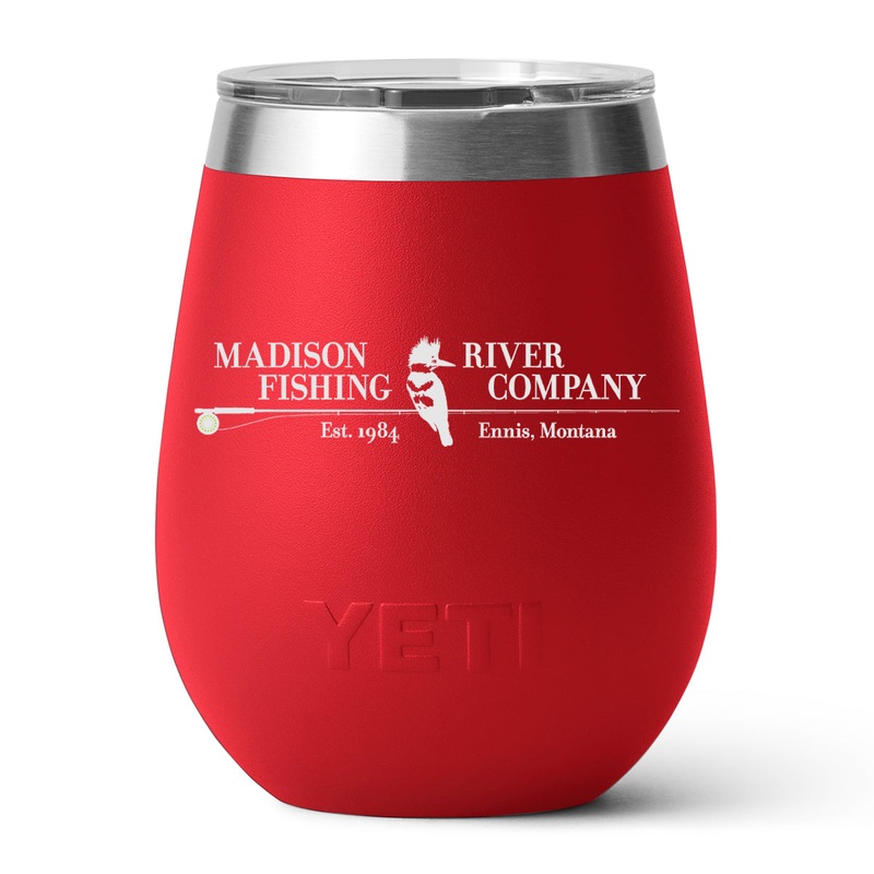 YETI Rambler 10 oz Wine Tumbler MS Rescue Red