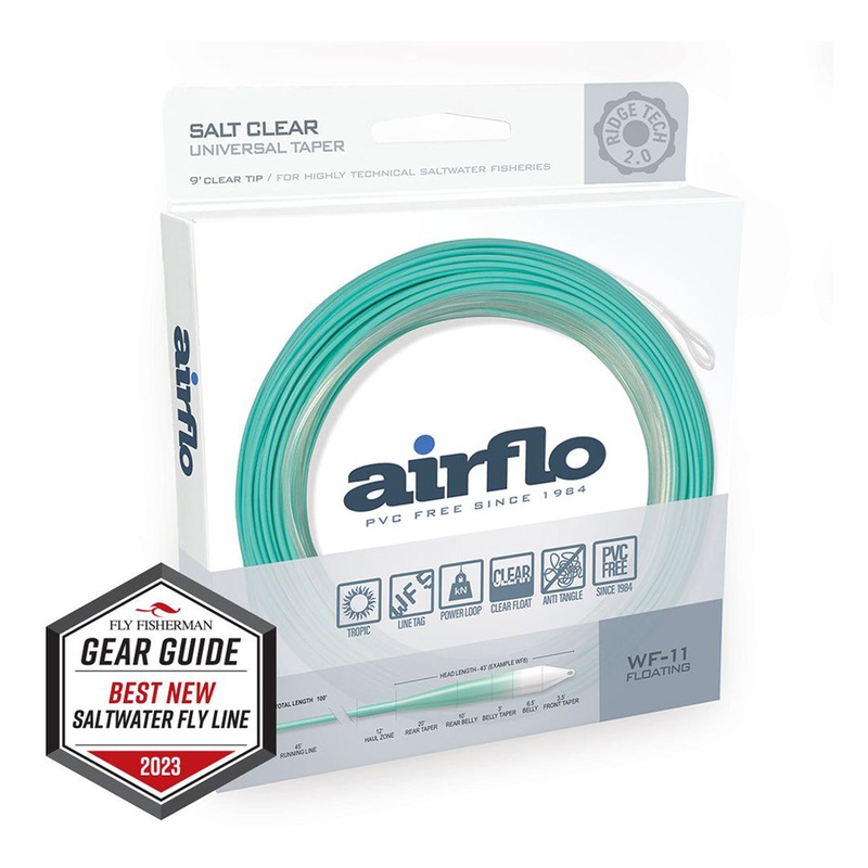 AirFlo Ridge 2.0 Flats Universal 9′ Clear Tip Fly Line