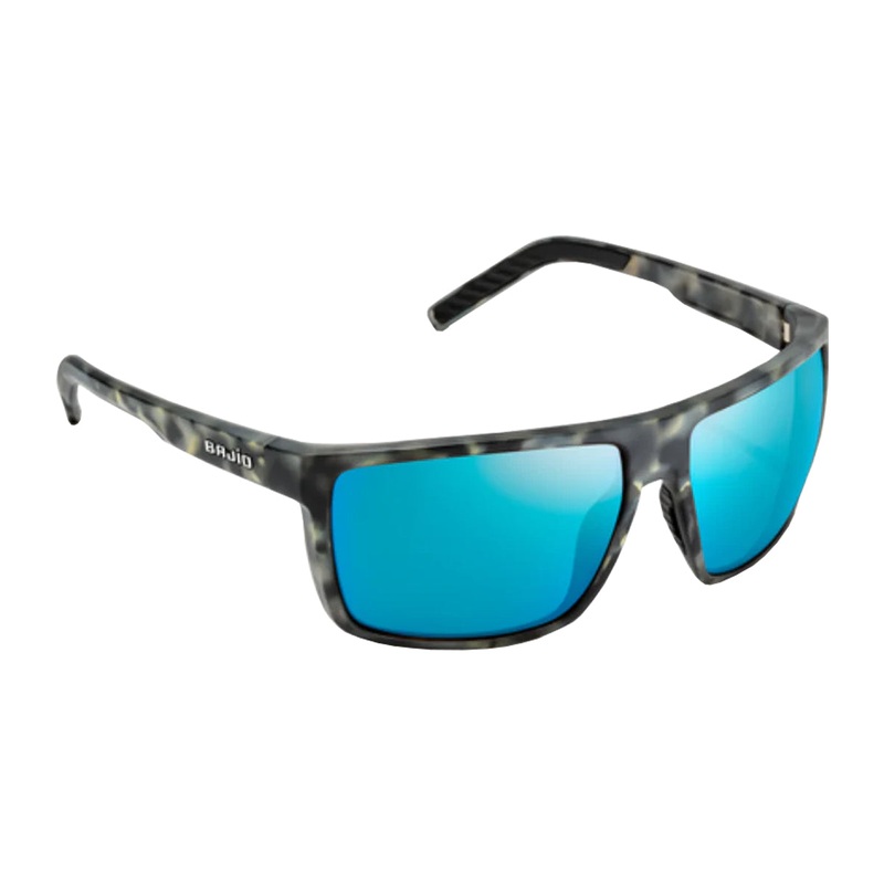 Bajio Toads Gray Camo Matte Blue Mirror Glass