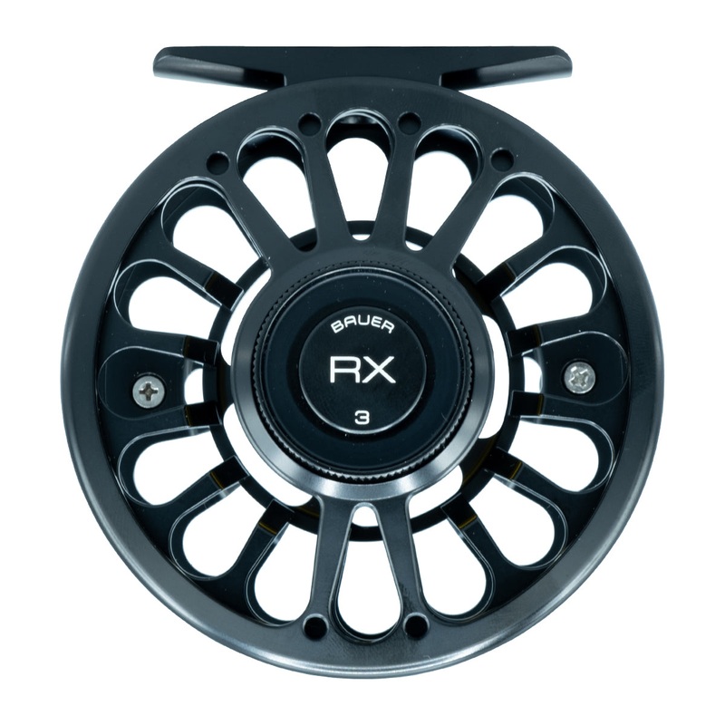 Bauer RX Fly Reel Black