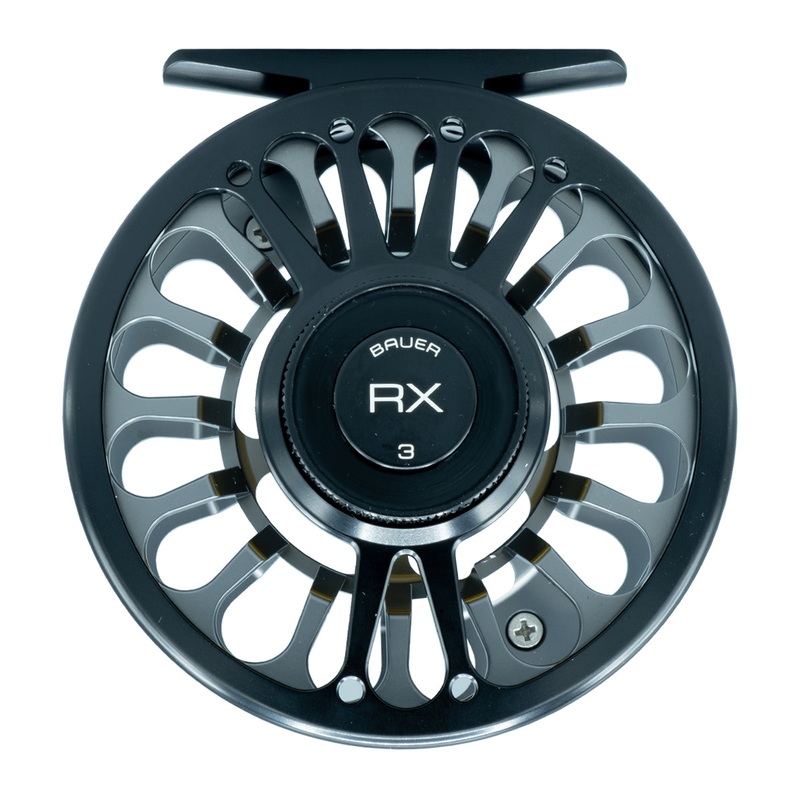 Bauer RX Fly Reel Charcoal