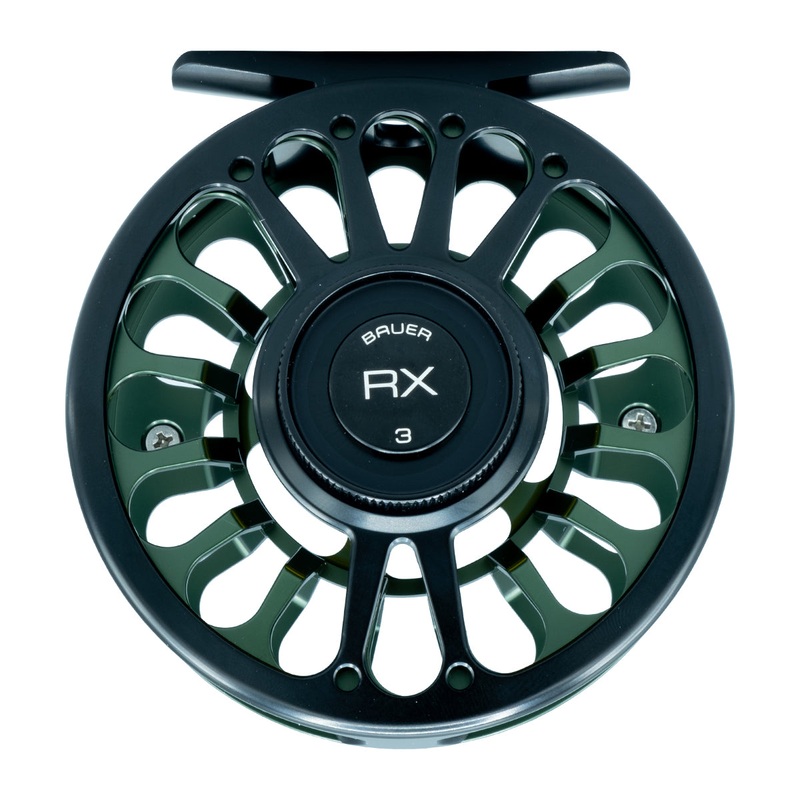 Bauer RX Fly Reel Dark Green