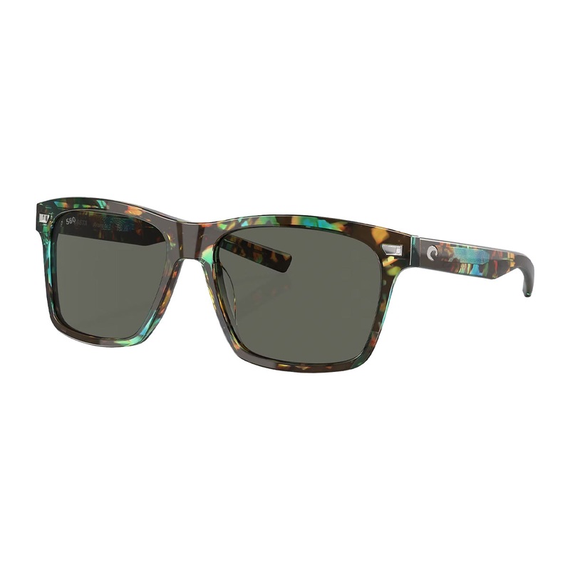 Costa Del Mar Sunglasses Shiny Ocean Tortoise Gray 580G