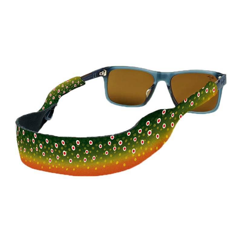 Croakies Croakie Print Brook Fish Skin