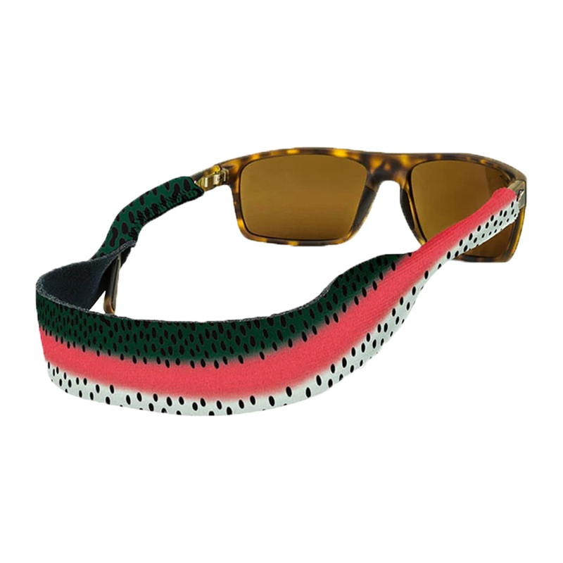 Croakies Croakie Print Rainbow Fish Skin