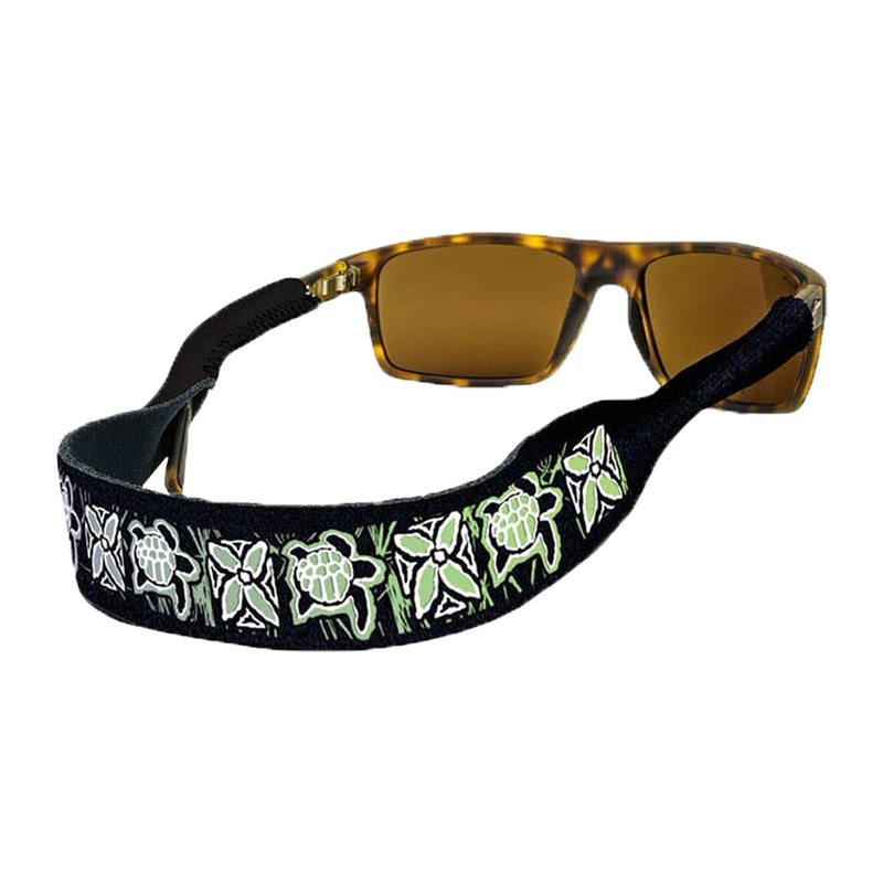 Croakies Croakie Print Turtle Black