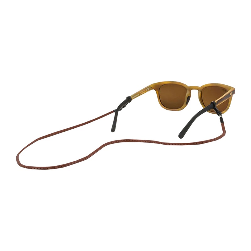 Croakies Sewn Leather Cords Rust Spec End
