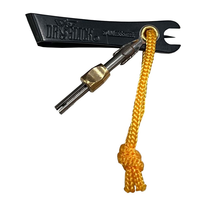 Dr. Slick Nipper w/Pin, File, Off Set Cutter & Knot Tyer Black