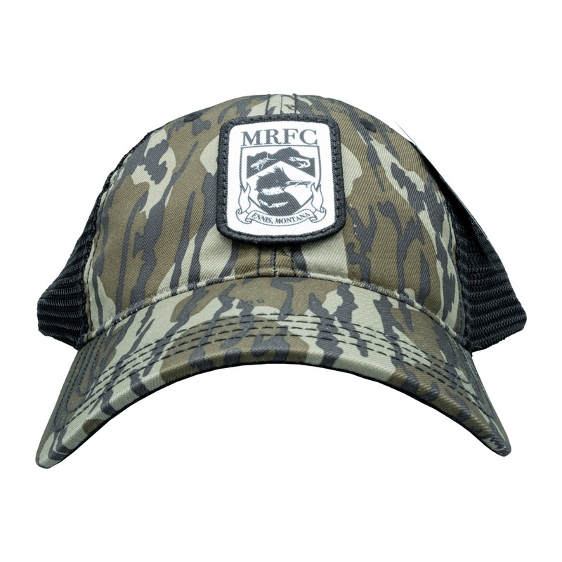 MRFC Badge Logo 111 P Mossy Oak Bottomland/Black Trucker