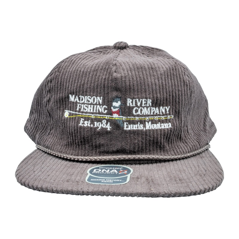 MRFC Logo The Breck Rope Hat Chocolate