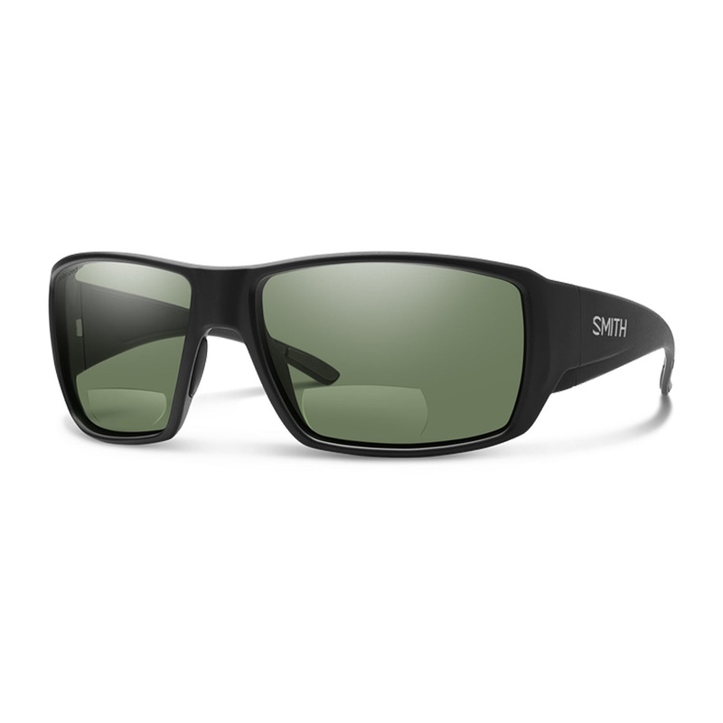 Smith Guide’s Choice Bifocal Matte Black Polarized Gray Green