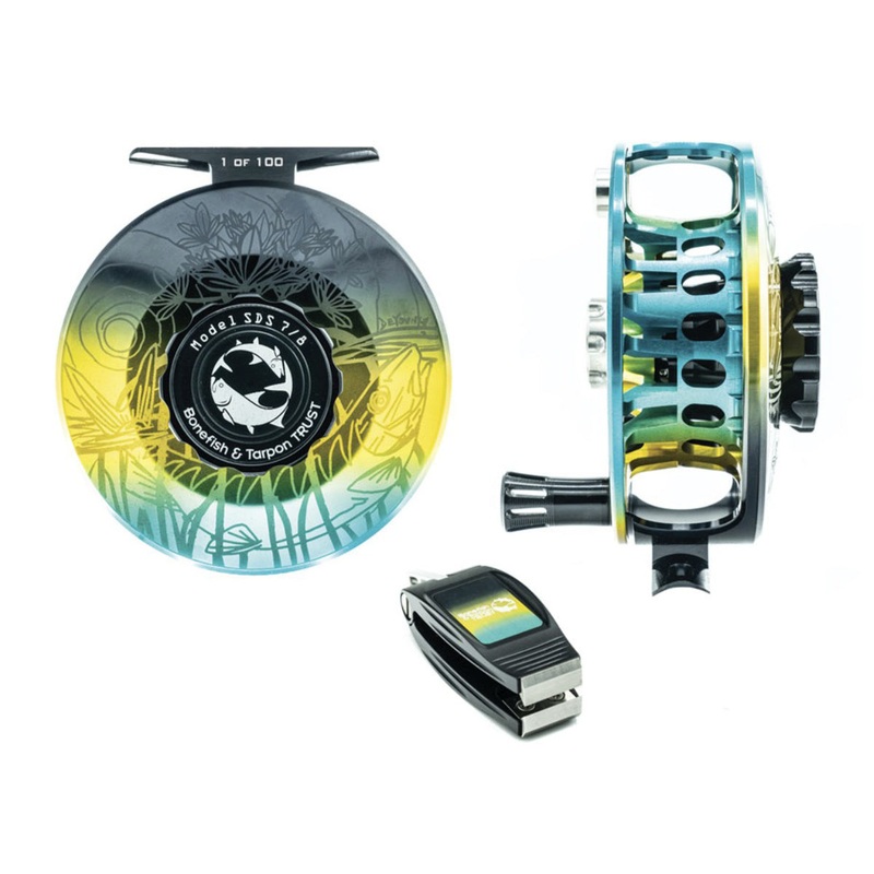 Abel SDS 7/8 Limited Edition Bonefish & Tarpon Trust Reel w/ Nipper #8/100