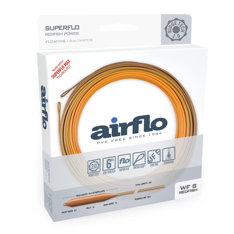 AirFlo Ridge 2.0 Redfish Power Floating Fly Line