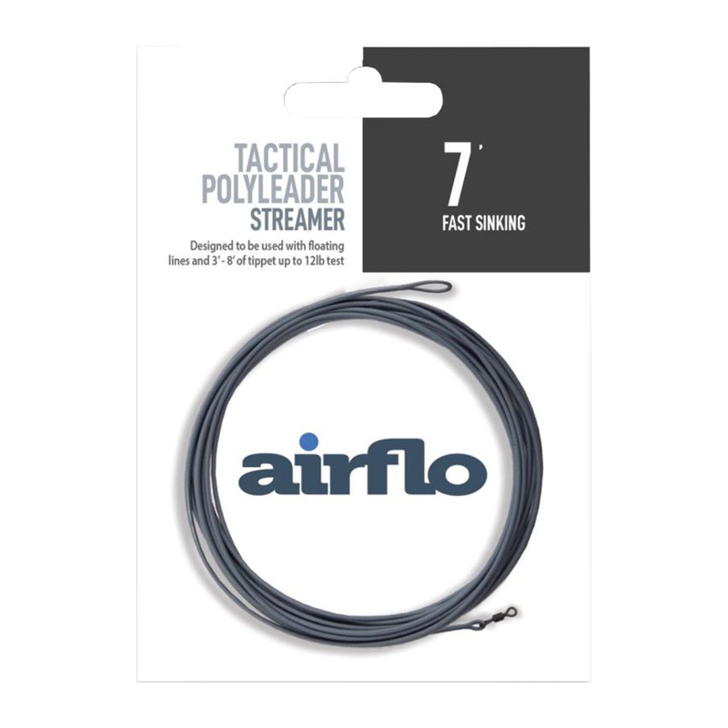 AirFlo Tactical Polyleader Streamer Fast Sink – 7′