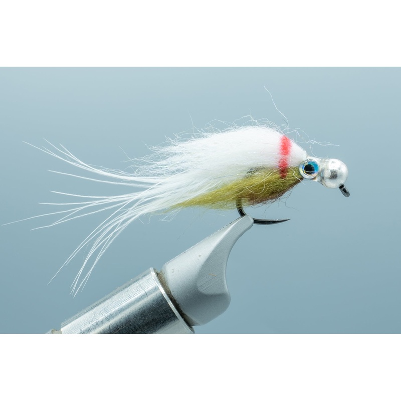 Fat Minnow Olive/White #6