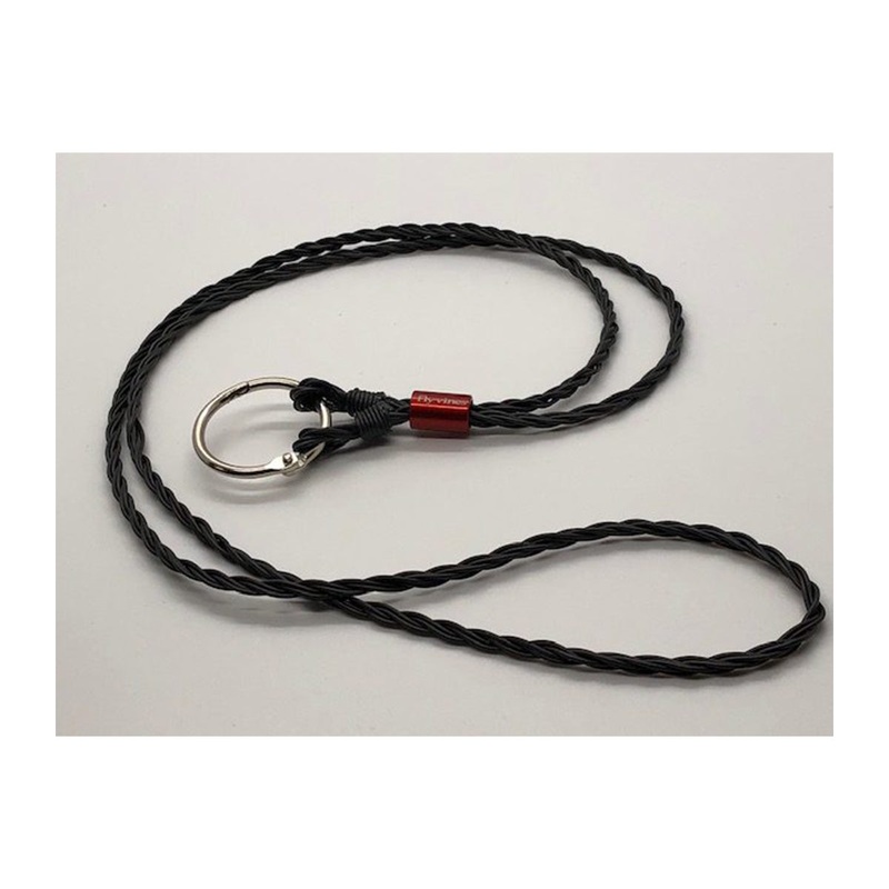 Flyvines Lanyard Braided Blackout 40″